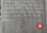 Image of Native American Indian man narrates story in sign Montana United States USA, 1934, second 23 stock footage video 65675025312
