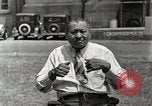 Image of Native American Indian man narrates story in sign Montana United States USA, 1934, second 24 stock footage video 65675025312