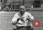 Image of Native American Indian man narrates story in sign Montana United States USA, 1934, second 25 stock footage video 65675025312