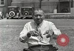 Image of Native American Indian man narrates story in sign Montana United States USA, 1934, second 26 stock footage video 65675025312