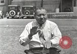 Image of Native American Indian man narrates story in sign Montana United States USA, 1934, second 29 stock footage video 65675025312