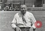 Image of Native American Indian man narrates story in sign Montana United States USA, 1934, second 30 stock footage video 65675025312
