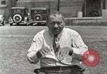Image of Native American Indian man narrates story in sign Montana United States USA, 1934, second 35 stock footage video 65675025312