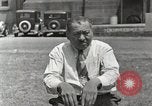Image of Native American Indian man narrates story in sign Montana United States USA, 1934, second 36 stock footage video 65675025312