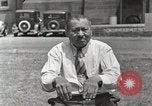Image of Native American Indian man narrates story in sign Montana United States USA, 1934, second 37 stock footage video 65675025312