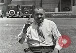 Image of Native American Indian man narrates story in sign Montana United States USA, 1934, second 40 stock footage video 65675025312