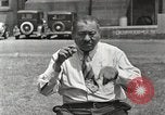 Image of Native American Indian man narrates story in sign Montana United States USA, 1934, second 41 stock footage video 65675025312
