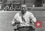 Image of Native American Indian man narrates story in sign Montana United States USA, 1934, second 47 stock footage video 65675025312