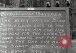 Image of Native American Indian bartering Montana United states USA, 1934, second 4 stock footage video 65675025313