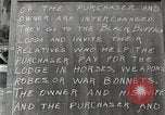 Image of Native American Indian bartering Montana United states USA, 1934, second 30 stock footage video 65675025313