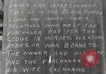 Image of Native American Indian bartering Montana United states USA, 1934, second 32 stock footage video 65675025313