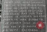 Image of Native American Indian bartering Montana United states USA, 1934, second 33 stock footage video 65675025313