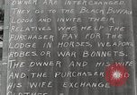 Image of Native American Indian bartering Montana United states USA, 1934, second 34 stock footage video 65675025313