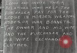 Image of Native American Indian bartering Montana United states USA, 1934, second 40 stock footage video 65675025313