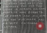 Image of Native American Indian bartering Montana United states USA, 1934, second 42 stock footage video 65675025313