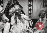 Image of Tom White Horse Native American Indian Fort Browning Montana USA, 1930, second 14 stock footage video 65675025314