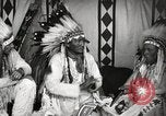 Image of Tom White Horse Native American Indian Fort Browning Montana USA, 1930, second 16 stock footage video 65675025314