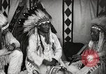Image of Tom White Horse Native American Indian Fort Browning Montana USA, 1930, second 36 stock footage video 65675025314
