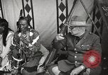 Image of Native American Indian Tribal Council members tell jokes Fort Browning Montana USA, 1930, second 12 stock footage video 65675025317