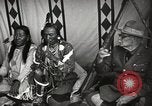 Image of Native American Indian Tribal Council members tell jokes Fort Browning Montana USA, 1930, second 14 stock footage video 65675025317