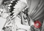 Image of Native American Indian Tribal Council members tell jokes Fort Browning Montana USA, 1930, second 58 stock footage video 65675025317