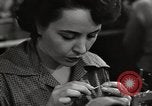 Image of Working American Women in the 1950s New York United States USA, 1950, second 54 stock footage video 65675025319