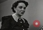 Standbild arbeiten die amerikanischen Frauen zu Hause New York United States USA, 1950, aus Sekunde 23 historischem Filmmaterial Videoclip 65675025320