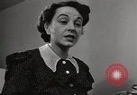 Standbild arbeiten die amerikanischen Frauen zu Hause New York United States USA, 1950, aus Sekunde 24 historischem Filmmaterial Videoclip 65675025320