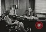 Standbild Amerikanerin als Sekretär New York United States USA, 1950, aus Sekunde 7 historischem Filmmaterial Videoclip 65675025322