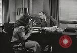 Standbild Amerikanerin als Sekretär New York United States USA, 1950, aus Sekunde 17 historischem Filmmaterial Videoclip 65675025322