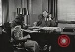 Standbild Amerikanerin als Sekretär New York United States USA, 1950, aus Sekunde 18 historischem Filmmaterial Videoclip 65675025322
