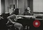 Standbild Amerikanerin als Sekretär New York United States USA, 1950, aus Sekunde 19 historischem Filmmaterial Videoclip 65675025322