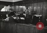 Standbild Amerikanerin als Sekretär New York United States USA, 1950, aus Sekunde 25 historischem Filmmaterial Videoclip 65675025322