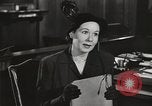 Standbild Amerikanerin als Sekretär New York United States USA, 1950, aus Sekunde 33 historischem Filmmaterial Videoclip 65675025322