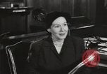 Standbild Amerikanerin als Sekretär New York United States USA, 1950, aus Sekunde 34 historischem Filmmaterial Videoclip 65675025322