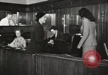Standbild Amerikanerin als Sekretär New York United States USA, 1950, aus Sekunde 35 historischem Filmmaterial Videoclip 65675025322