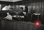 Standbild Amerikanerin als Sekretär New York United States USA, 1950, aus Sekunde 40 historischem Filmmaterial Videoclip 65675025322