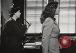 Standbild Amerikanerin als Sekretär New York United States USA, 1950, aus Sekunde 43 historischem Filmmaterial Videoclip 65675025322