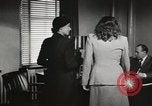 Standbild Amerikanerin als Sekretär New York United States USA, 1950, aus Sekunde 45 historischem Filmmaterial Videoclip 65675025322