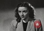 Standbild Amerikanerin als Sekretär New York United States USA, 1950, aus Sekunde 53 historischem Filmmaterial Videoclip 65675025322