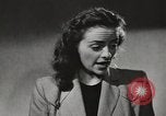 Standbild Amerikanerin als Sekretär New York United States USA, 1950, aus Sekunde 54 historischem Filmmaterial Videoclip 65675025322