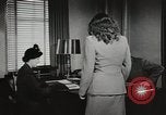 Standbild Amerikanerin als Sekretär New York United States USA, 1950, aus Sekunde 57 historischem Filmmaterial Videoclip 65675025322
