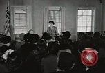 Standbild Frauen Wähler United States USA, 1947, aus Sekunde 5 historischem Filmmaterial Videoclip 65675025324