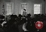 Standbild Frauen Wähler United States USA, 1947, aus Sekunde 6 historischem Filmmaterial Videoclip 65675025324