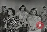 Standbild Frauen Wähler United States USA, 1947, aus Sekunde 51 historischem Filmmaterial Videoclip 65675025324
