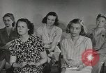 Standbild Frauen Wähler United States USA, 1947, aus Sekunde 52 historischem Filmmaterial Videoclip 65675025324