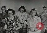 Standbild Frauen Wähler United States USA, 1947, aus Sekunde 55 historischem Filmmaterial Videoclip 65675025324
