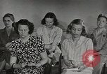Standbild Frauen Wähler United States USA, 1947, aus Sekunde 56 historischem Filmmaterial Videoclip 65675025324