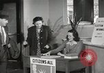 Image of Women vote for a public bill New York United States USA, 1940, second 40 stock footage video 65675025325