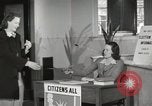 Image of Women vote for a public bill New York United States USA, 1940, second 47 stock footage video 65675025325